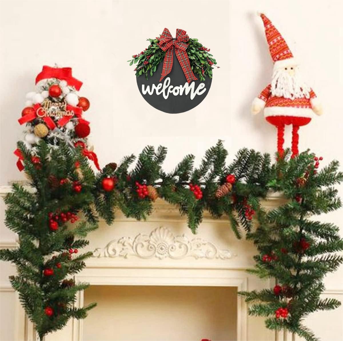 Welcome Sign For Front Door Farmhouse Porch Decoration Hanging Wooden Welcome Sign for Front Door Wall Window Holiday Porch Patio Farmhouse Garden Party Decorations