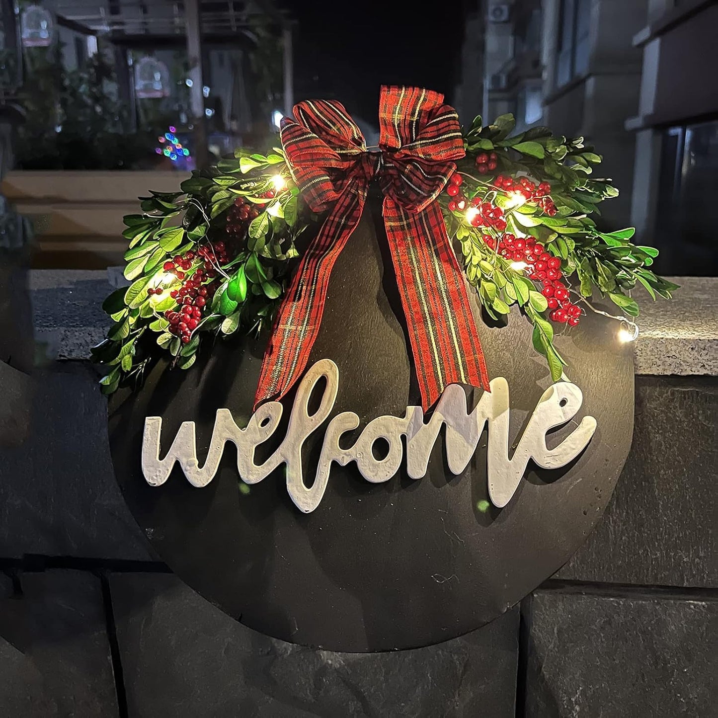 Welcome Sign For Front Door Farmhouse Porch Decoration Hanging Wooden Welcome Sign for Front Door Wall Window Holiday Porch Patio Farmhouse Garden Party Decorations